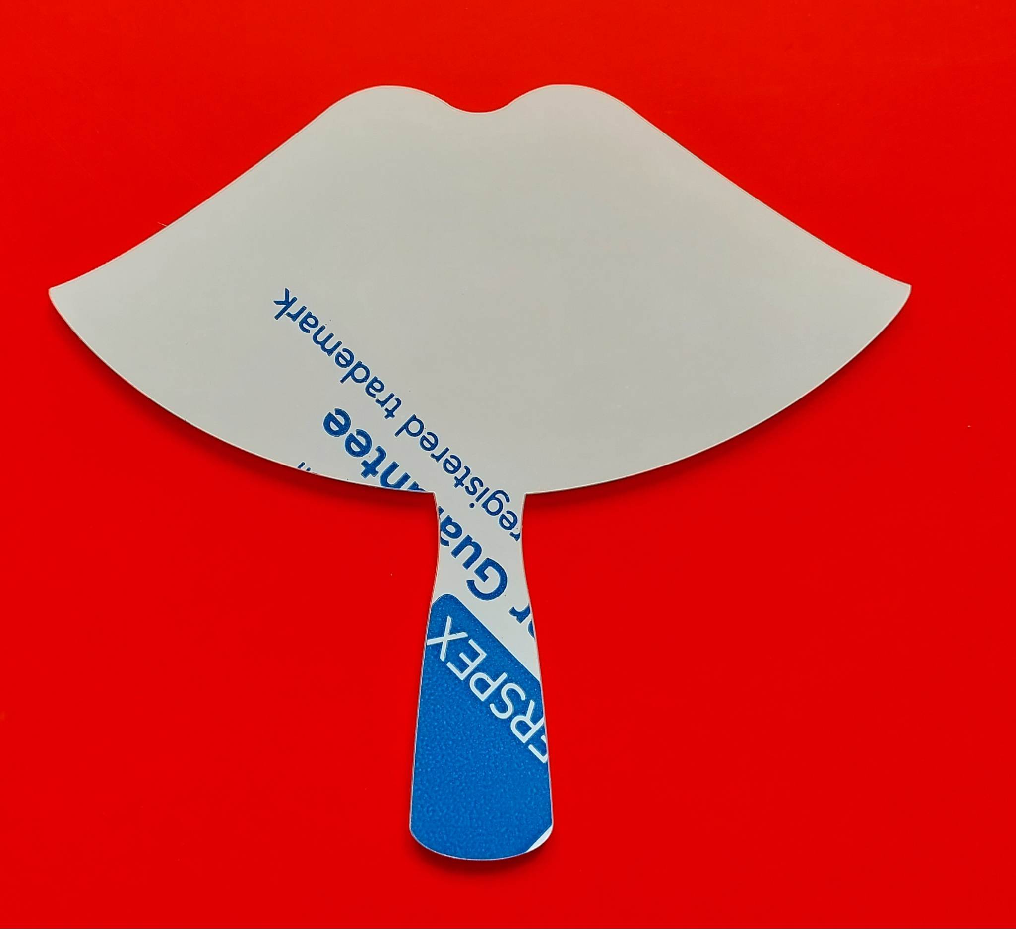 Clear Acrylic Lips On A Stick (WC1981) Woodform Crafts